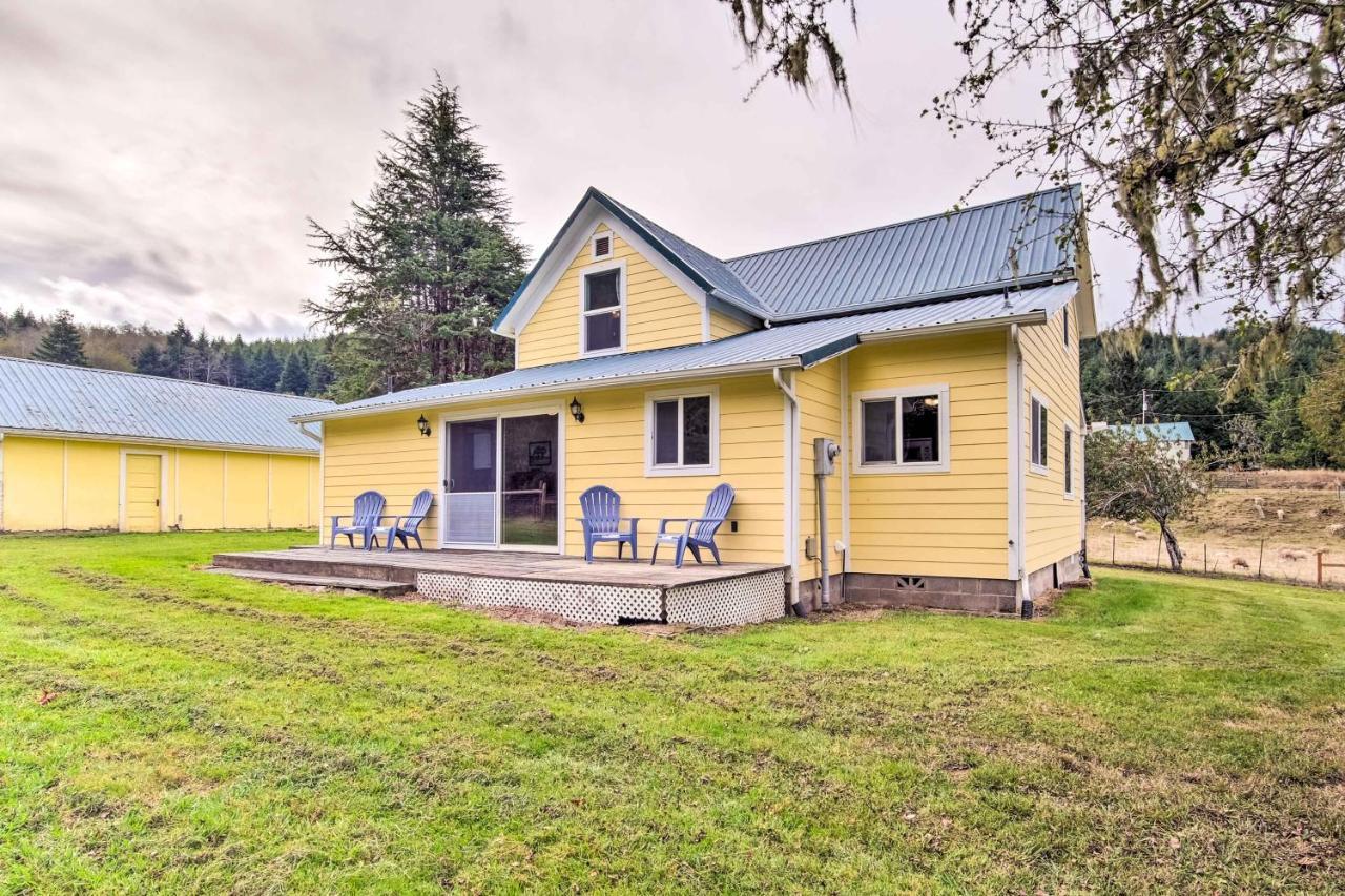 Quaint Coquille Getaway Near Beaches And Parks! المظهر الخارجي الصورة